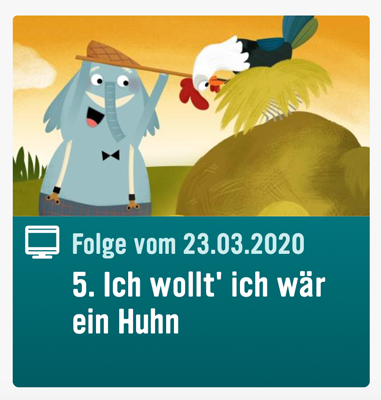 5. Ich wollt' ich wär ein Huhn